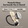 Vention Auriculares Open Ear 013 Bluetooth 5.4 Negros